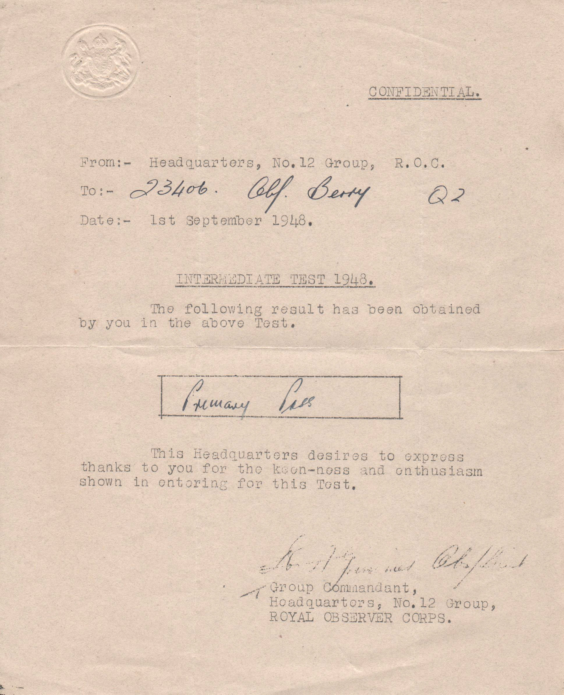 1948.ROCintermediatetest